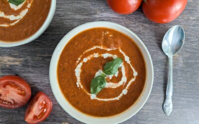 Crème de tomates sans produits laitiers