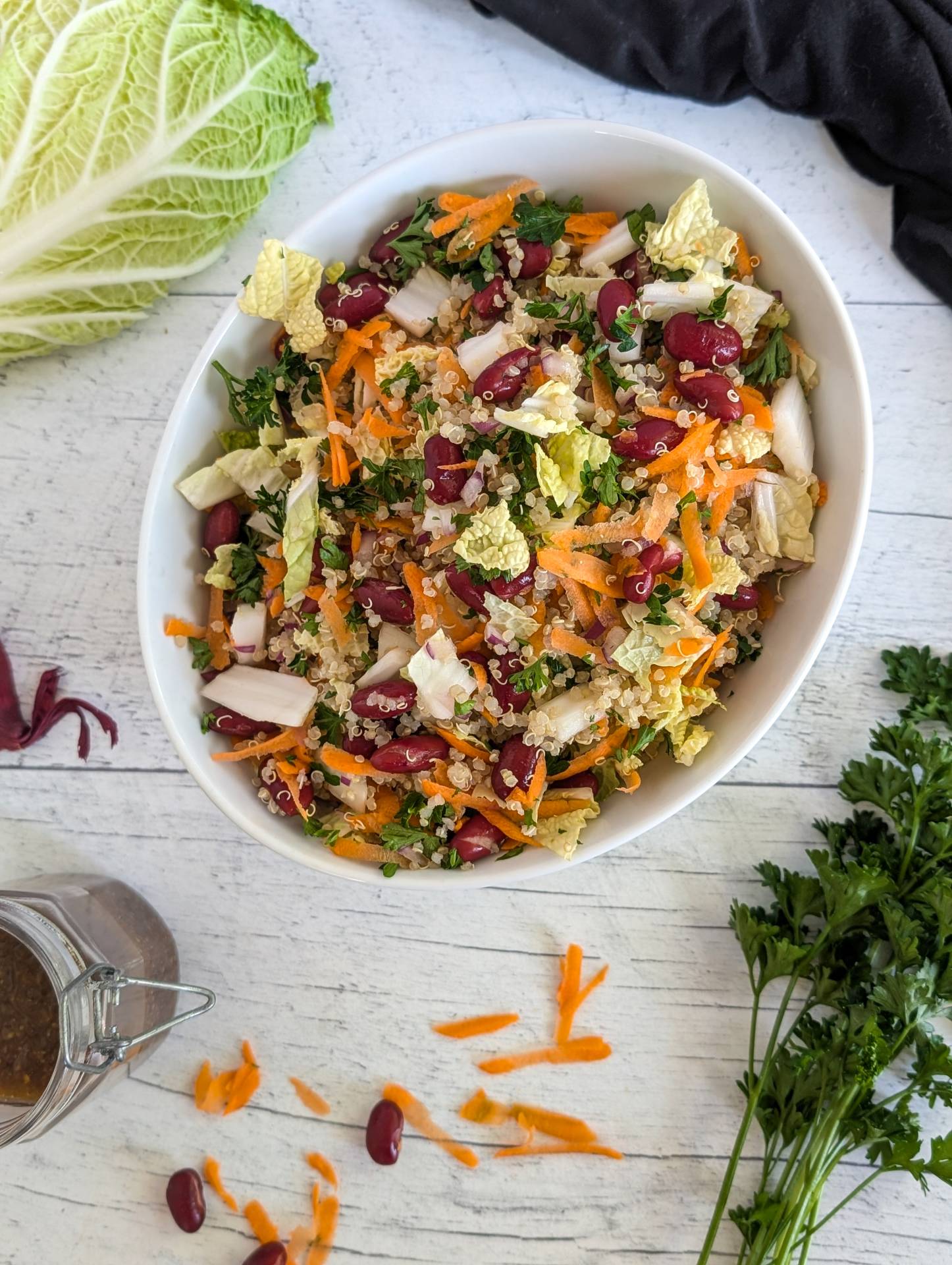 Salade quinoa haricots rouges ssimoneau nutrition