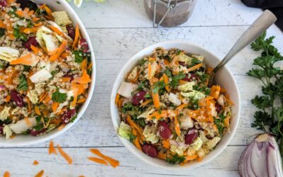 Salade de quinoa & haricots rouges